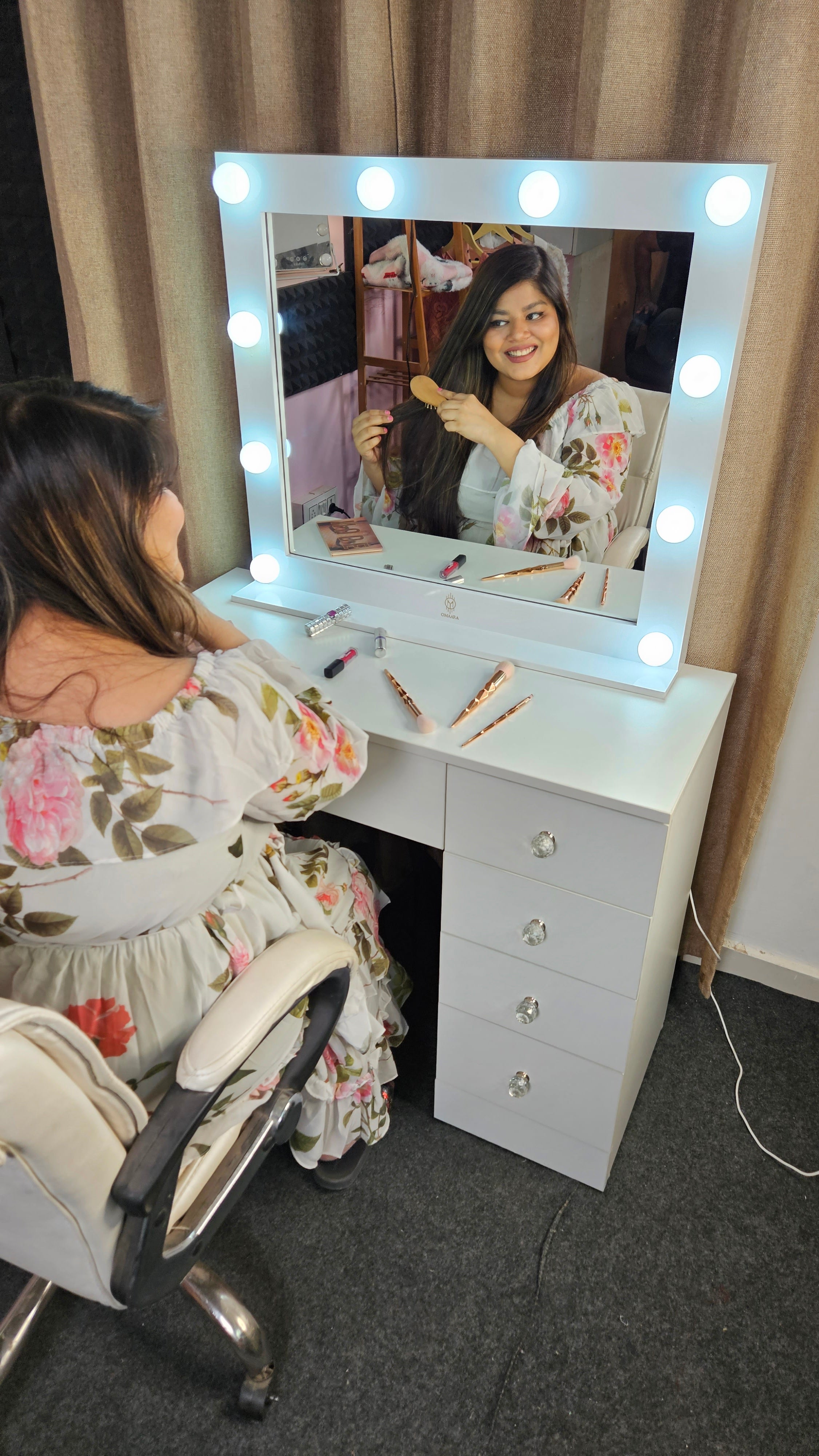 THE MAKEUP HAVEN | Makeup Vanity Dressing Table